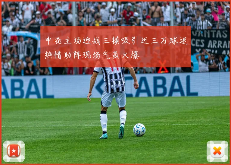 申花主场迎战三镇吸引近三万球迷热情助阵现场气氛火爆